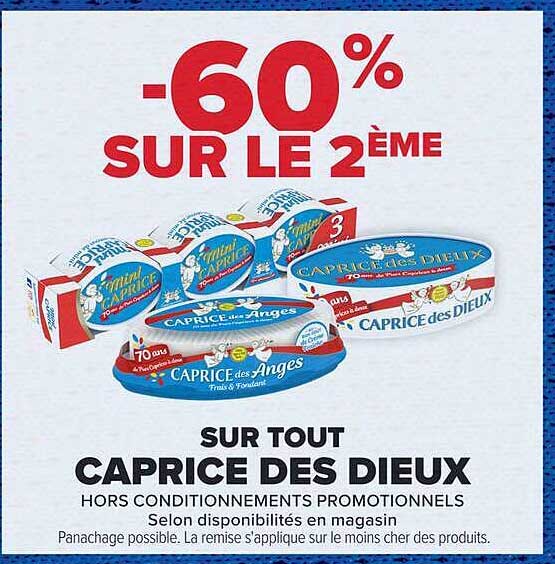 -60% SUR LE 2ÈME