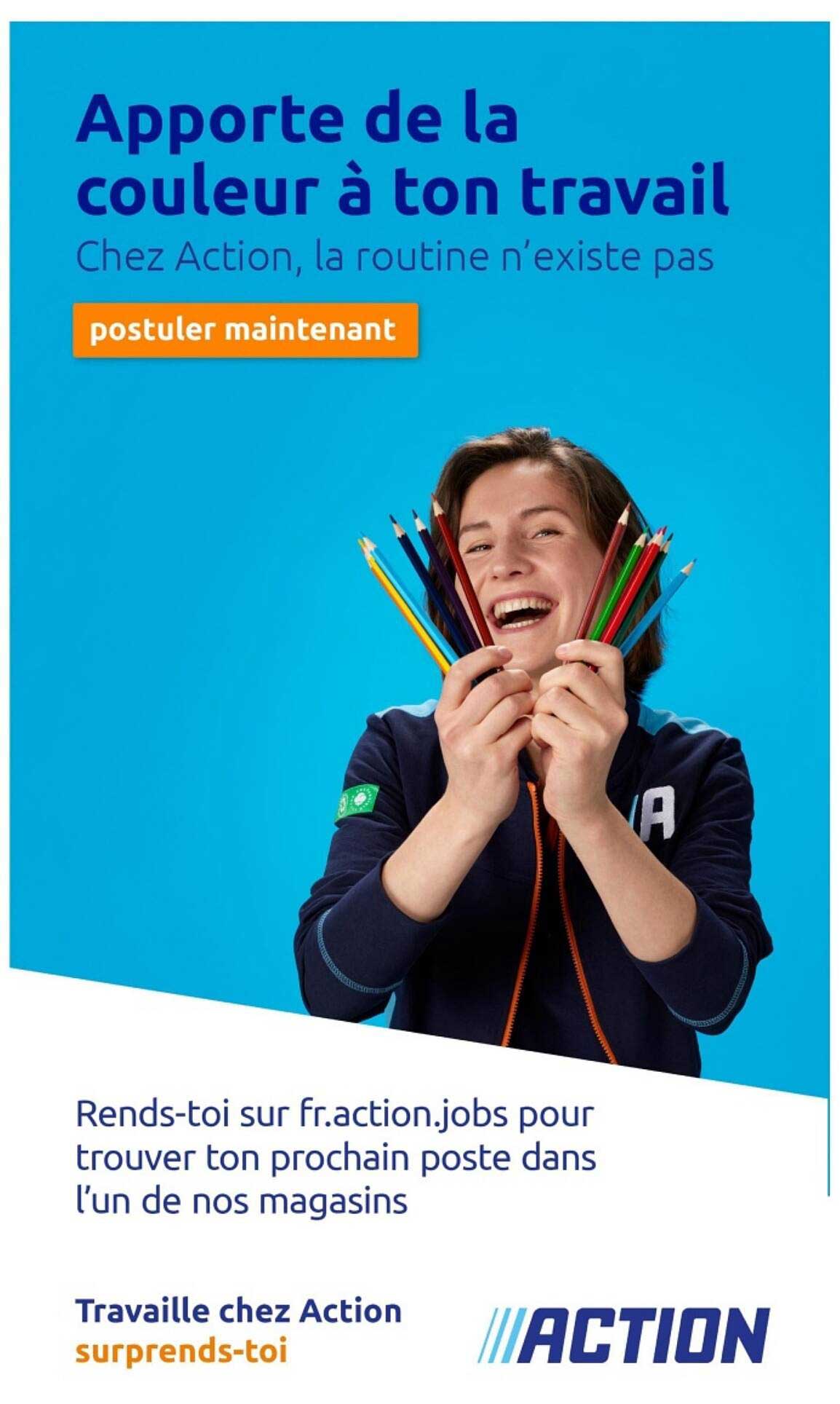 Apporte de la couleur à ton travail