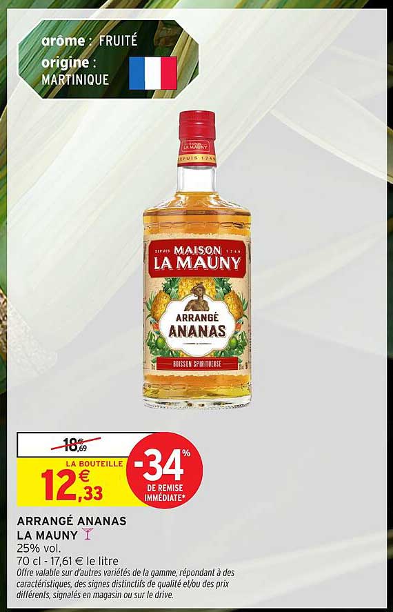 ARRANGÉ ANANAS LA MAUNY