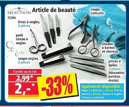 Article de beauté