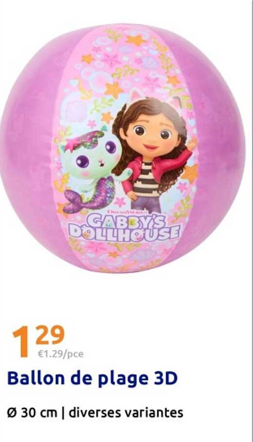 Ballon de plage 3D