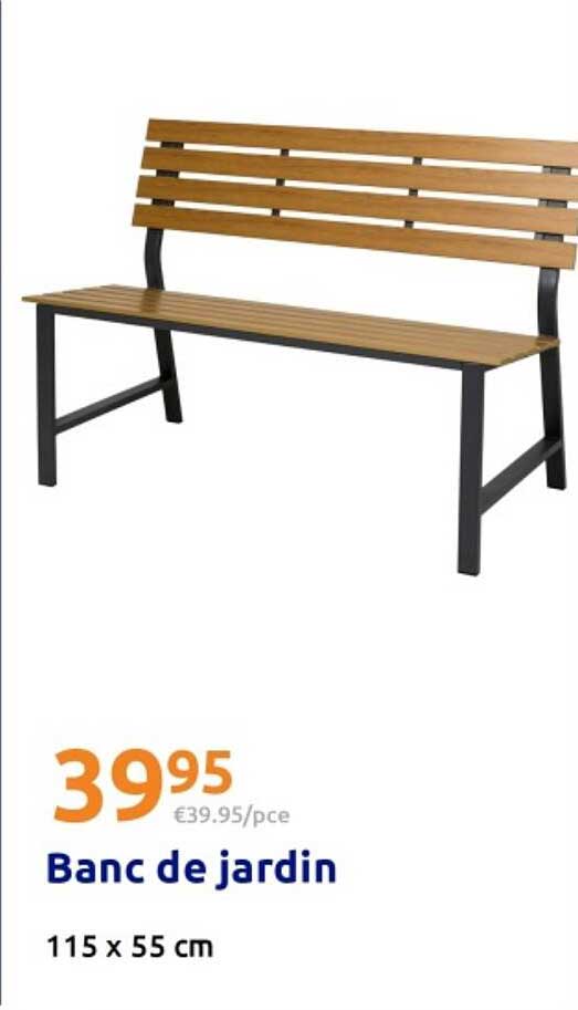 Banc de jardin