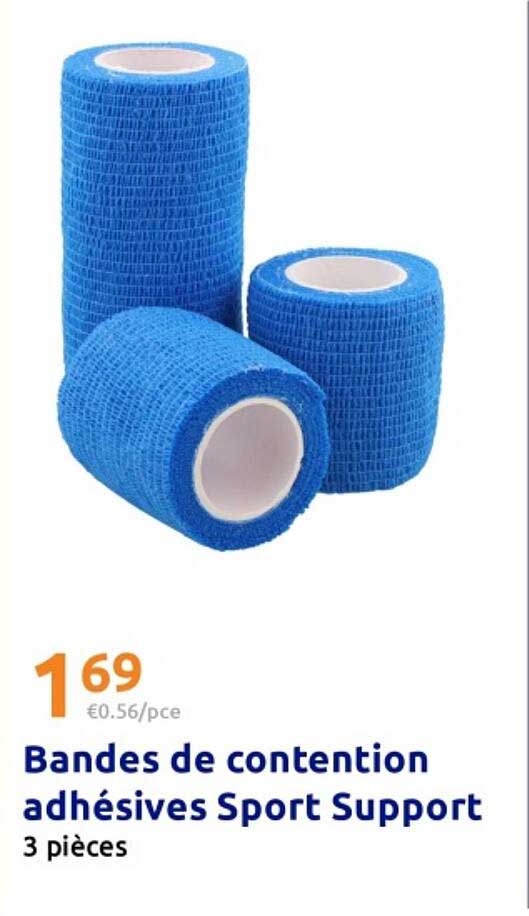 Bandes de contention adhésives Sport Support
