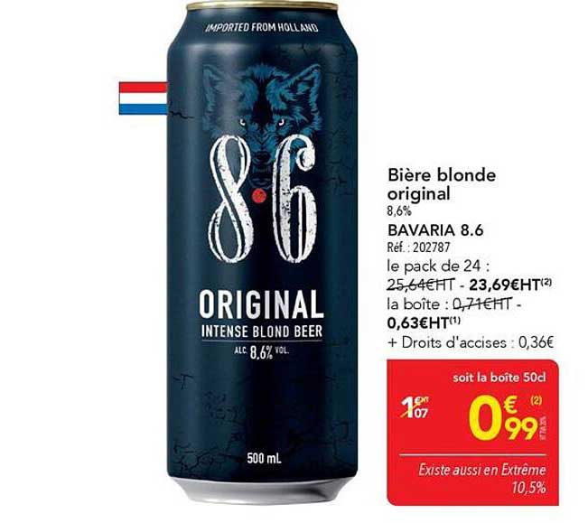 Bière blonde original