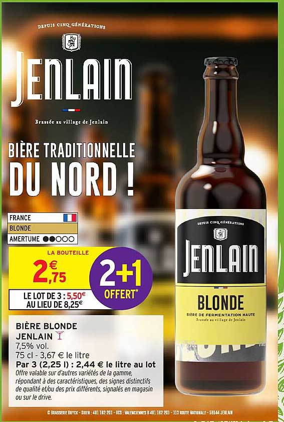 BIÈRE TRADITIONNELLE DU NORD !