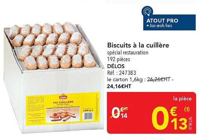 Biscuits à la cuillère