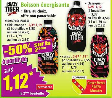 Boisson énergisante