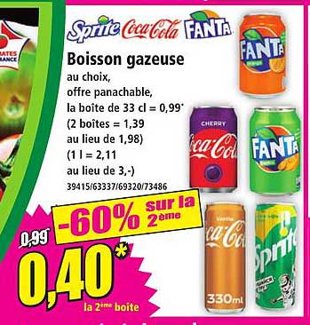 Boisson gazeuse