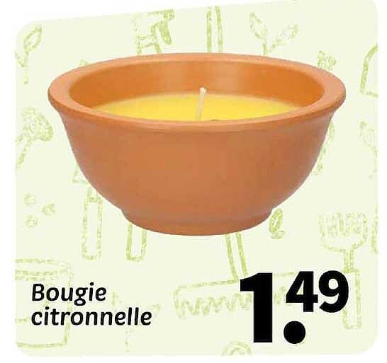 Bougie citronnelle