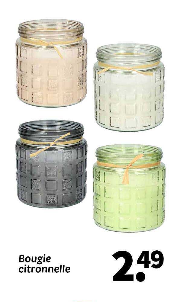 Bougie citronnelle