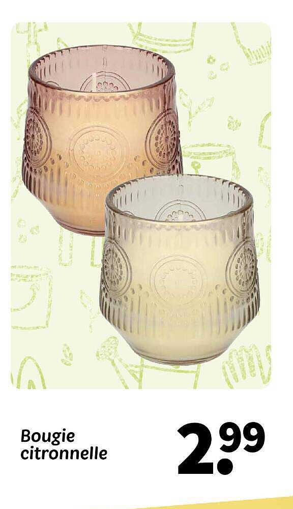 Bougie citronnelle