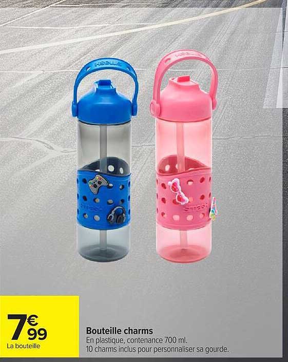 Bouteille charms