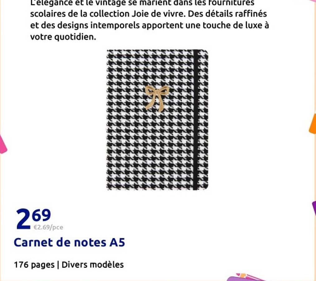Carnet de notes A5