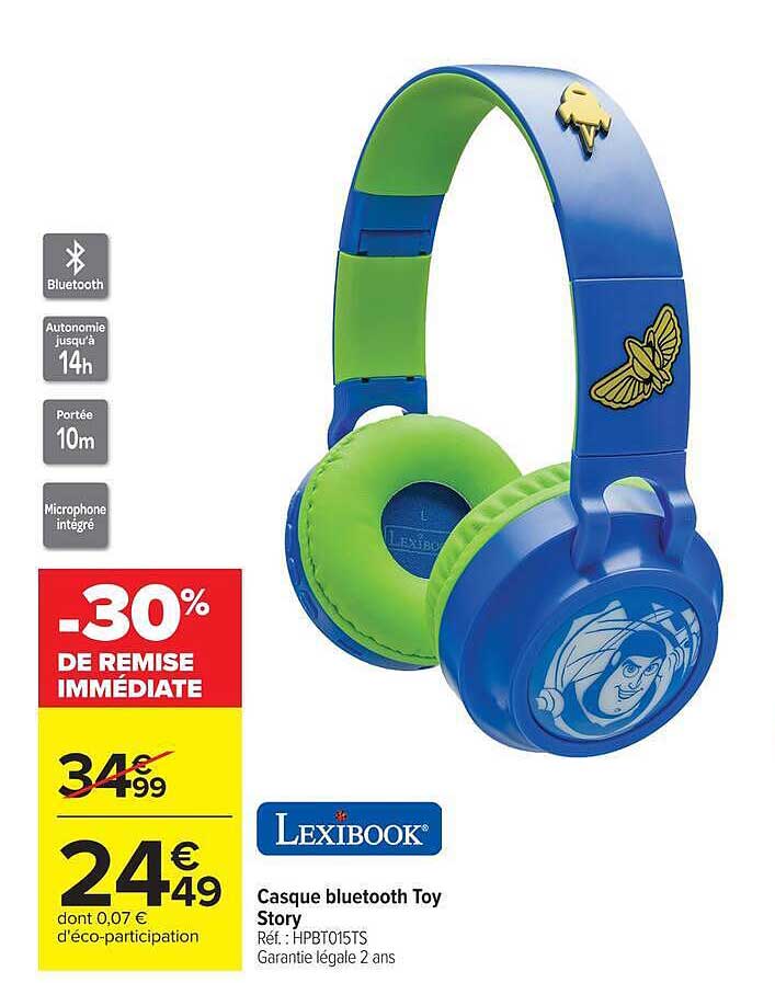Casque bluetooth Toy Story