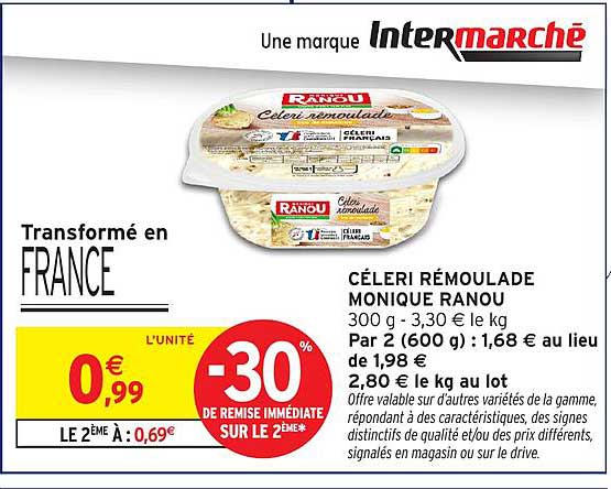 CÉLERI RÉMOULADE MONIQUE RANOU