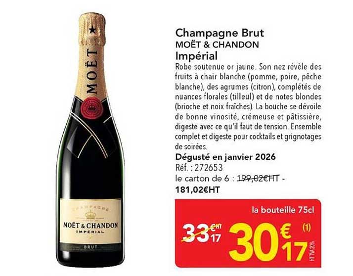 Champagne Brut MOËT & CHANDON Impérial