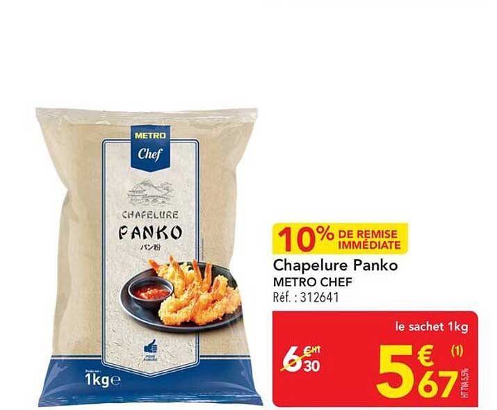 Chapelure Panko METRO CHEF