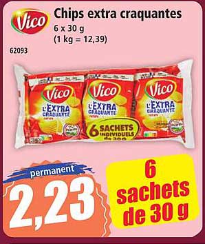 Chips extra craquantes