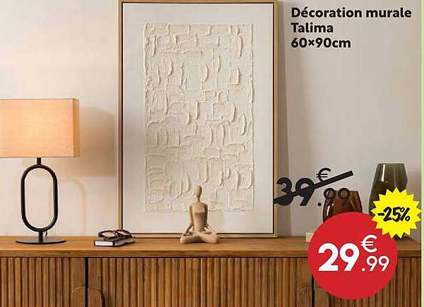 Décoration murale Talima 60x90cm