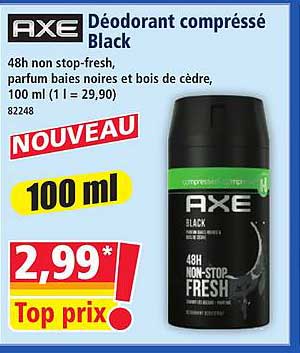 Déodorant compressé Black