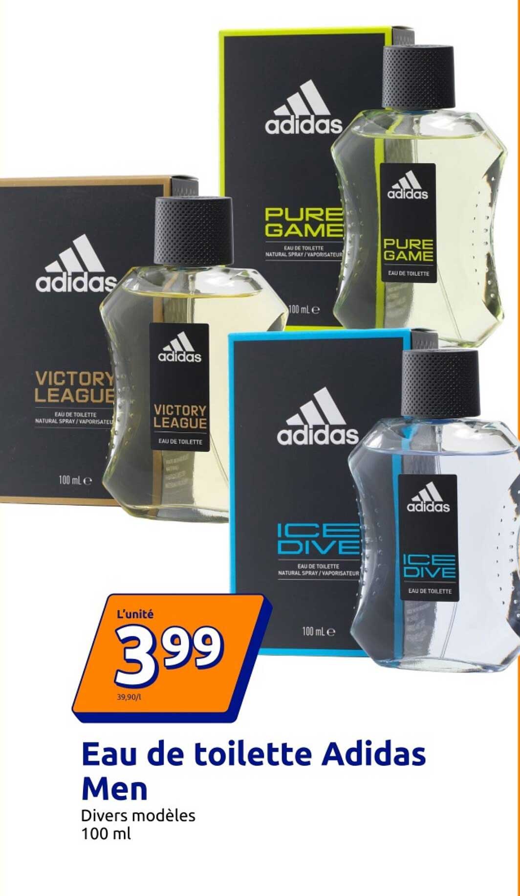 Eau de toilette Adidas Men