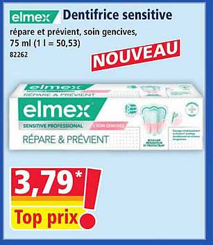 Elmex Dentifrice sensitive