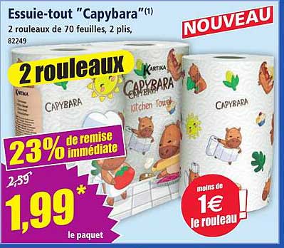 Essuie-tout "Capybara"