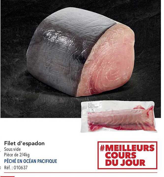 Filet d'espadon