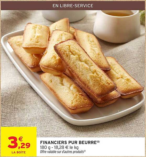 FINANCIERS PUR BEURRE