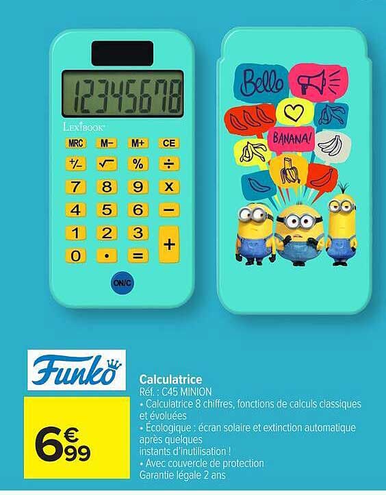 Funko - Calculatrice Réf. : C45 MINION