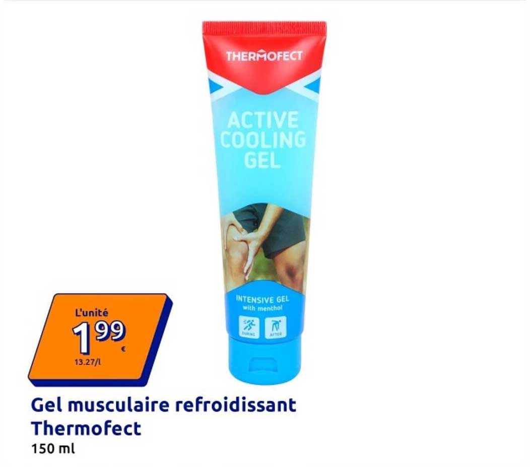 Gel musculaire refroidissant Thermofect