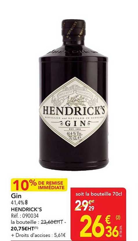 Gin 41,4% HENDRICK'S