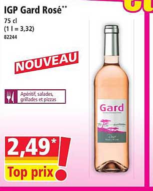 IGP Gard Rosé**