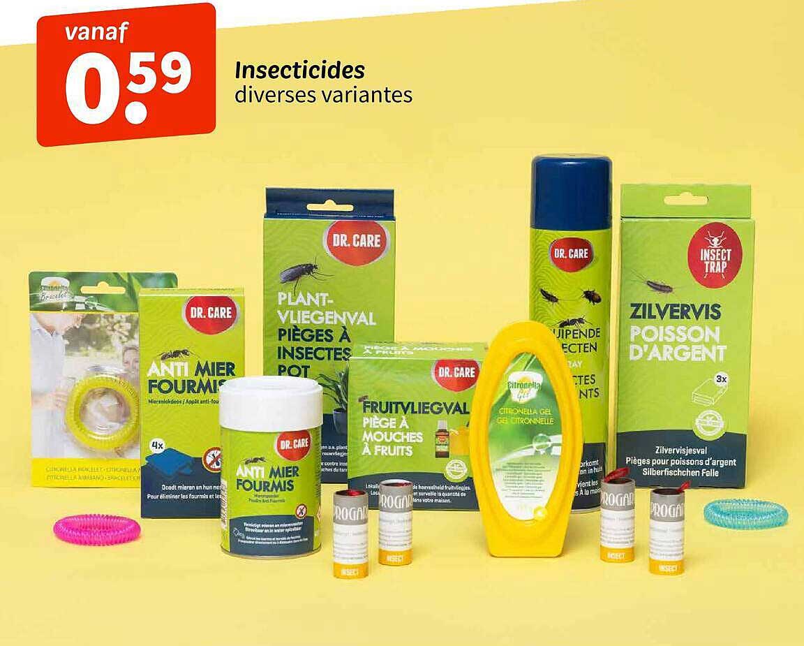 Insecticides diverses variantes