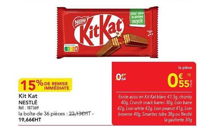 Kit Kat NESTLÉ