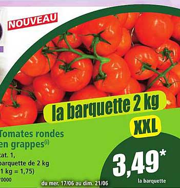 la barquette 2 kg XXL