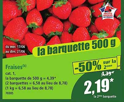 la barquette 500 g