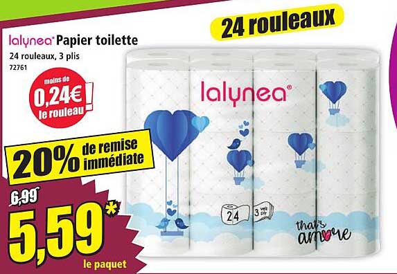 Lalunea Papier toilette