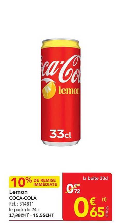 Lemon COCA-COLA