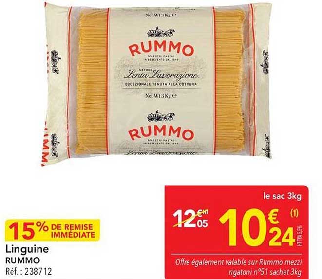Linguine RUMMO Réf. : 238712