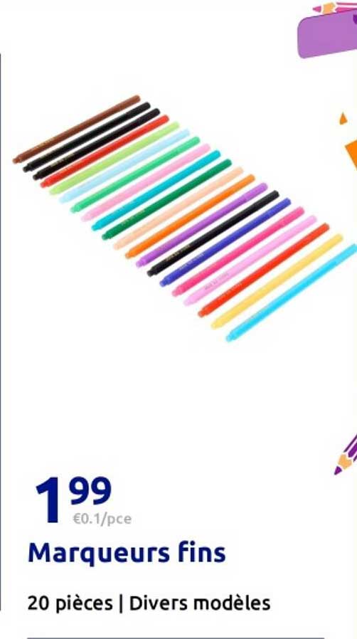 Marqueurs fins