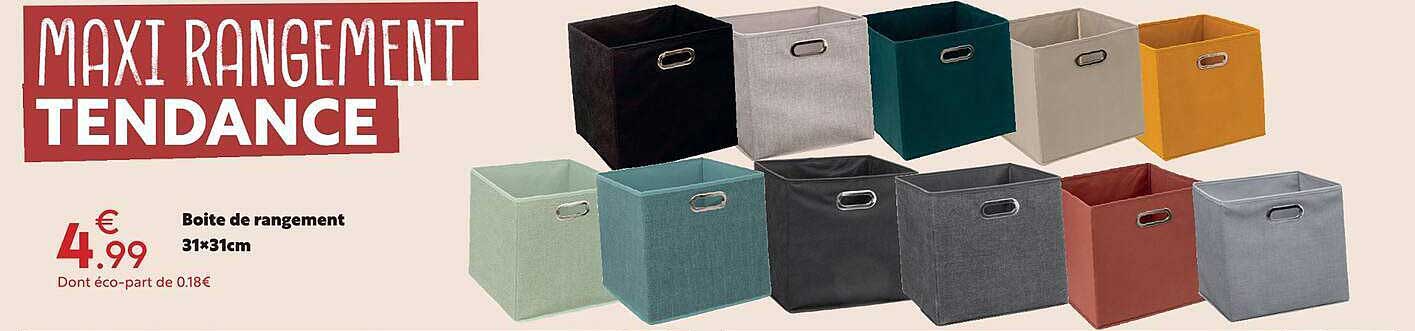 MAXI RANGEMENT TENDANCE