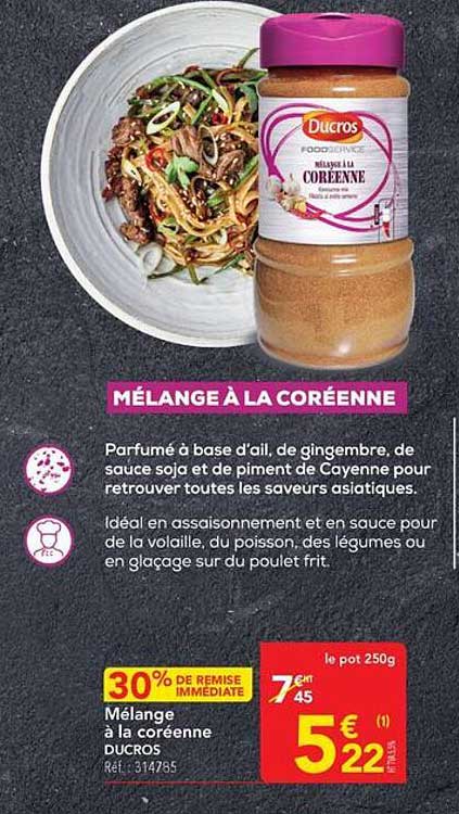 MÉLANGE À LA CORÉENNE