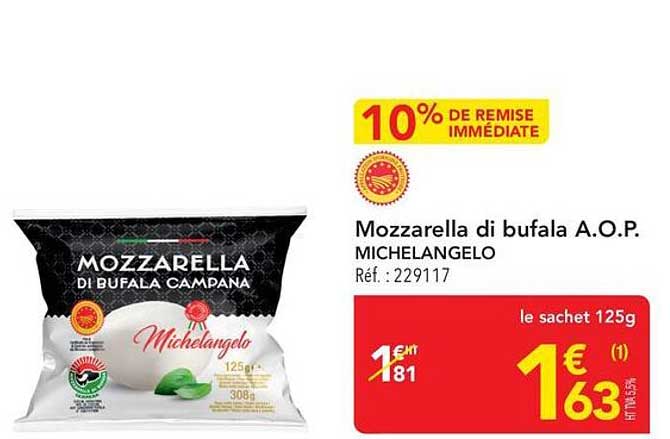 Mozzarella di bufala A.O.P. MICHELANGELO