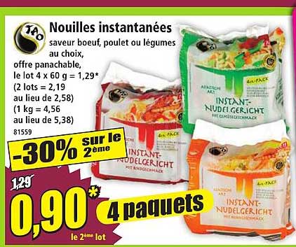 Nouilles instantanées