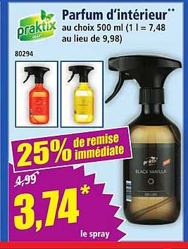 Parfum d’intérieur** au choix 500 ml (1 l = 7,48 au lieu de 9,98)