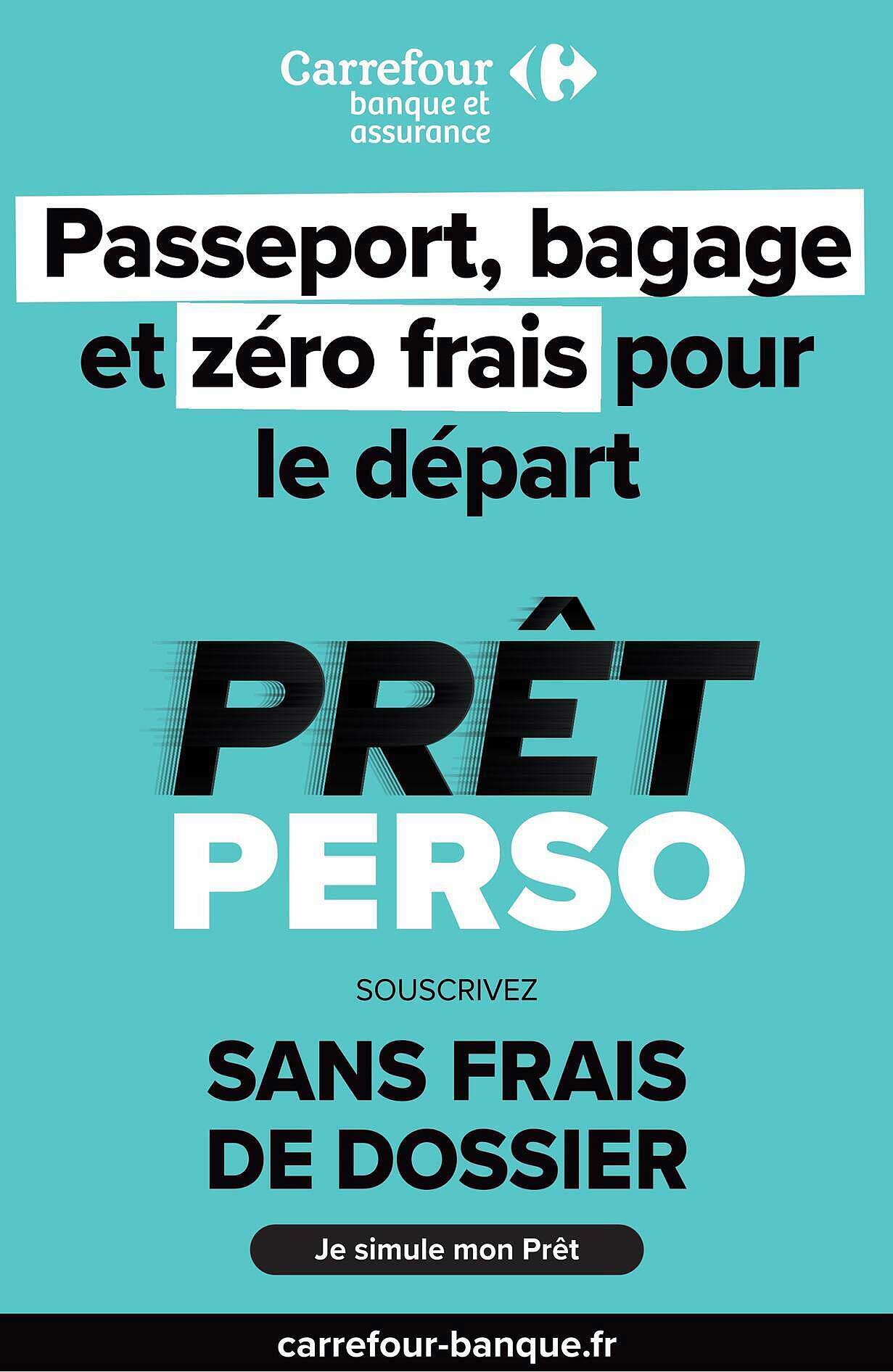 Passeport, bagage et zéro frais pour le départ