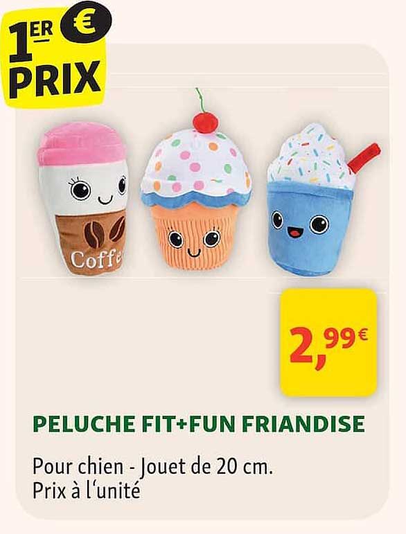 PELUCHE FIT+FUN FRIANDISE