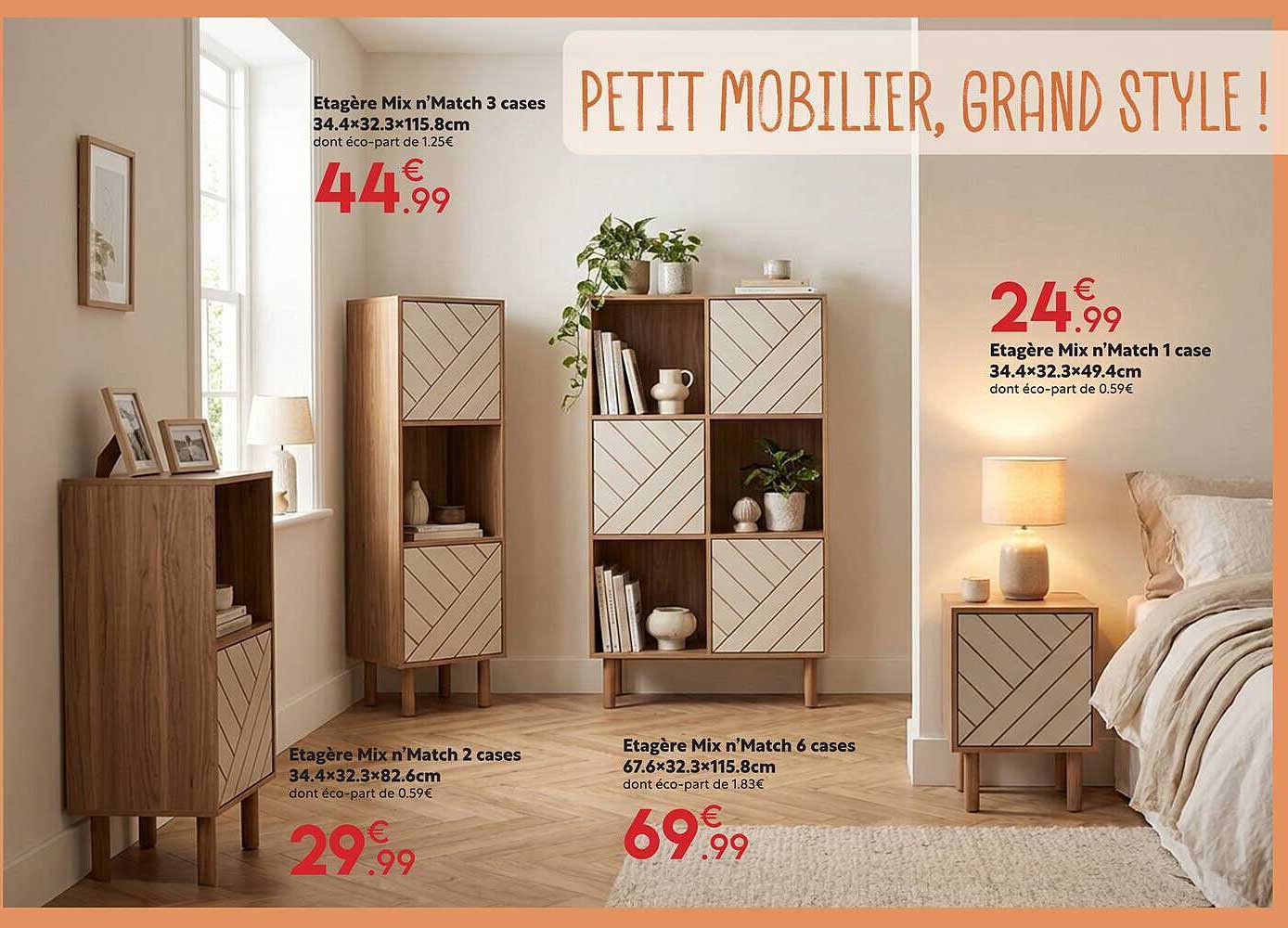 PETIT MOBILIER, GRAND STYLE !
