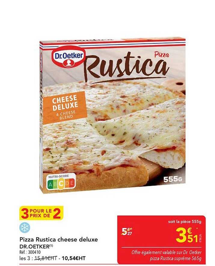 Pizza Rustica cheese deluxe DR.OETKER(1)
